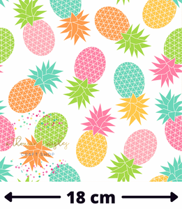 ***PRE-ORDER*** COLOURFUL PINEAPPLES - Regular Scale