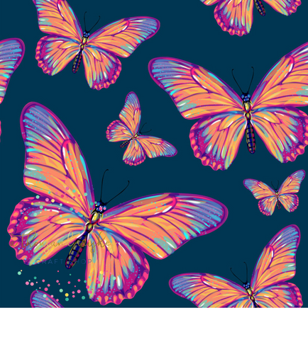 ***PRE-ORDER*** BUTTERFLIES AT NIGHT - Butterflies & Blooms Collection 2023