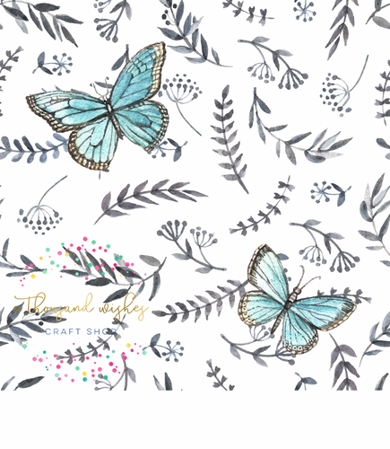 ***PRE-ORDER*** AZURE BUTTERFLIES - Butterflies & Blooms Collection 2023