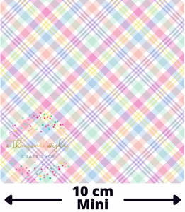 EASTER PLAID (Mini Scale) - Fabric Pre-order 2nd ~ 15th December