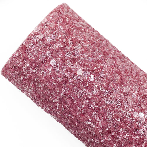 ROSY PINK DIAMOND DUST - Chunky Glitter