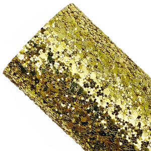YELLOW GOLD -  Chunky Glitter