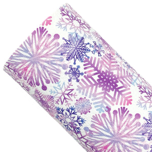 SNOWFLAKE WONDERLAND (Small Roll) - Faux Leather Pre-order 11th ~ 24th May