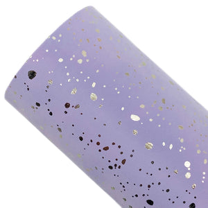 LAVENDER SPECKLED EGG - Faux Suede Fabric