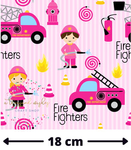 PINK FIRE FIGHTERS - Regular Scale