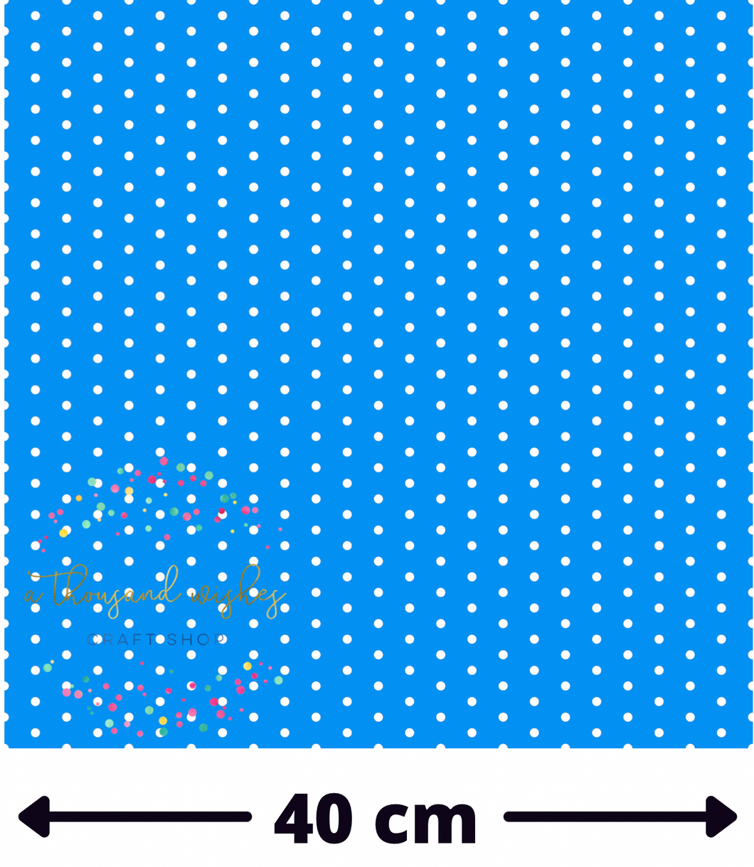 BLUE DOTS - Regular Scale