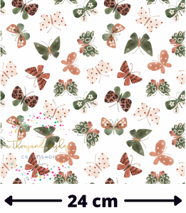 ***PRE-ORDER*** BUTTERFLIES IN NATURE (WHITE) - Regular Scale