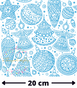 ***PRE-ORDER*** BAUBLES IN BLUE - Regular Scale