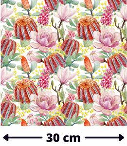 BANKSIA GARDEN - Cotton Woven Fabric