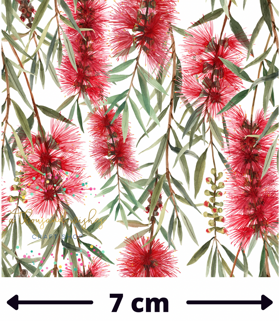 RED BOTTLEBRUSH - Mini Scale