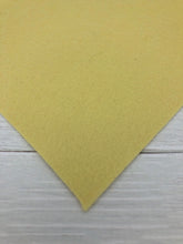 #74 BARELY YELLOW - 100% Merino Wool Felt