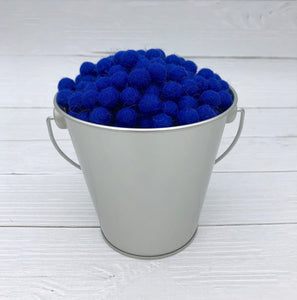 Blue - 1cm Felt Balls