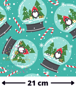 ***PRE-ORDER*** FESTIVE SNOW GLOBES - Regular Scale