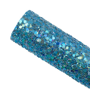STORMY BLUE SPARKLE - Chunky Glitter