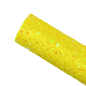 YELLOW IRIDESCENT SPARKLE - Chunky Glitter