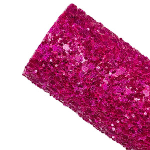 RASPBERRY DIAMOND DUST - Chunky Glitter
