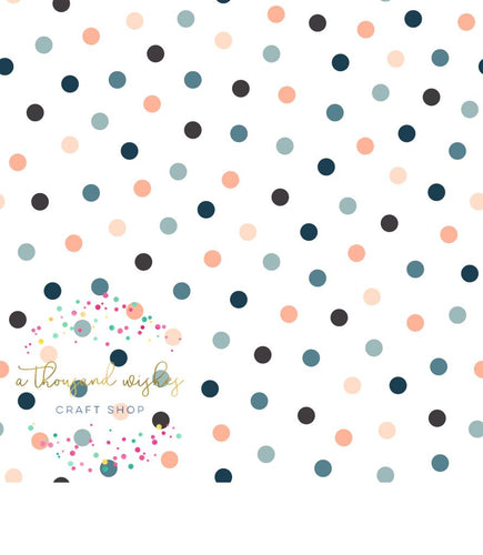[CATE & RAINN] BUNNY MULTICOLOUR DOTS - Bunnies Collection