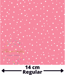 [CATE & RAINN] PINK SPECKLED - Avaleigh Bright Floral Collection