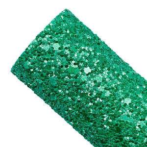 GREEN PEARLY MATTE - Chunky Glitter