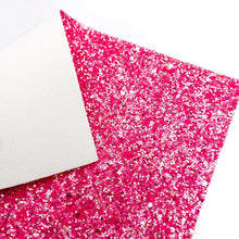 PINK FIZZ - Chunky glitter fabric