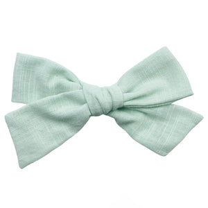 MINT - Pre-tied Fabric Bow