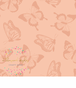[CATE & RAINN] CLAIRE BUTTERFLY PINK TONAL - Claire Collection