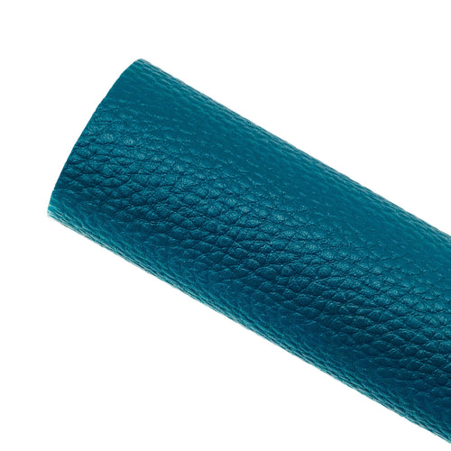 PEACOCK - Litchi Leather