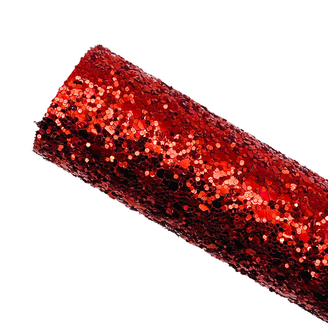 RED CLASSIC - Chunky Glitter