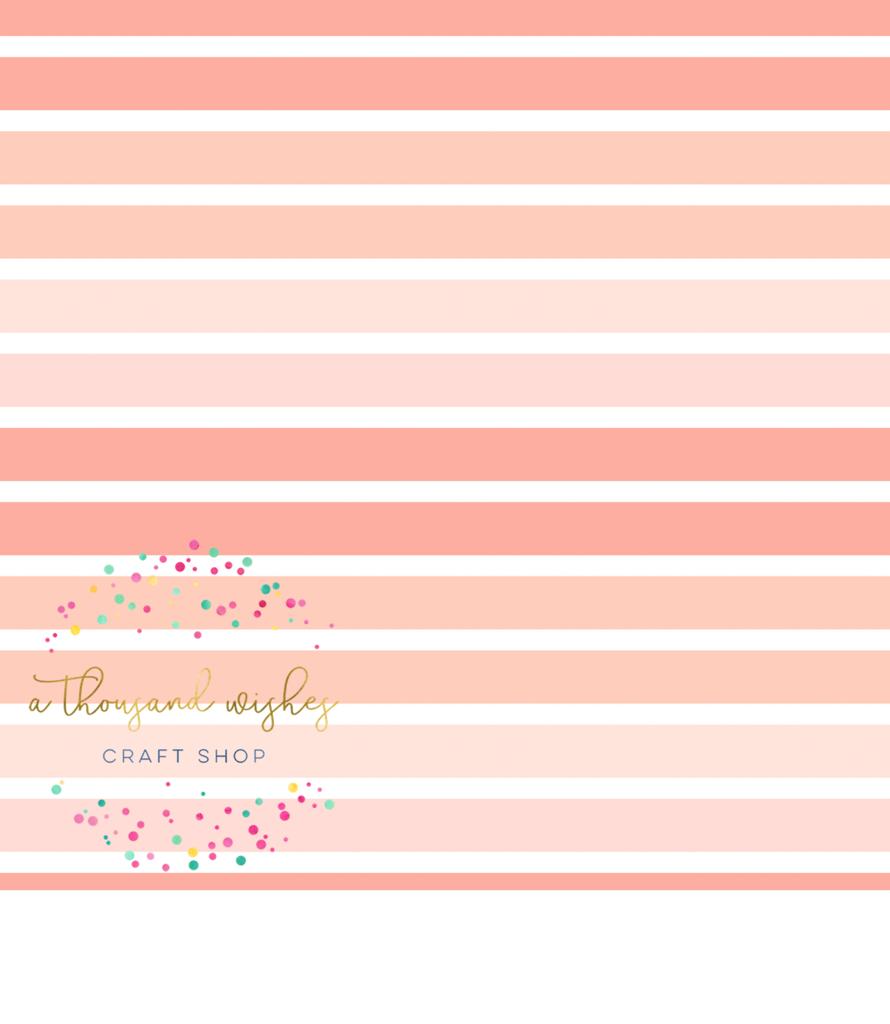 [CATE & RAINN] PINK EASTER STRIPES - Bunnies Collection