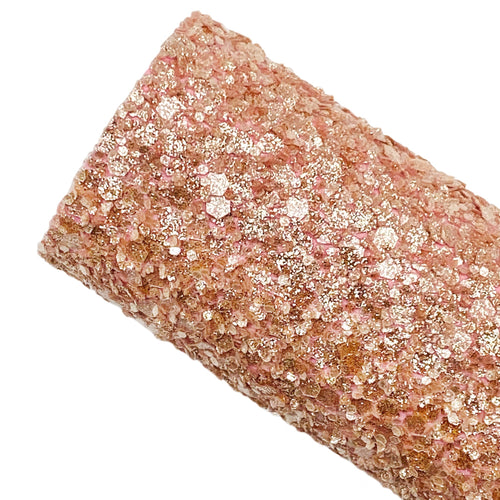 ROSE GOLD DIAMOND DUST - Chunky Glitter