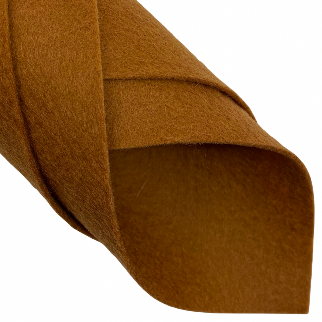 #15 SUEDE BROWN - 100% Merino Wool Felt