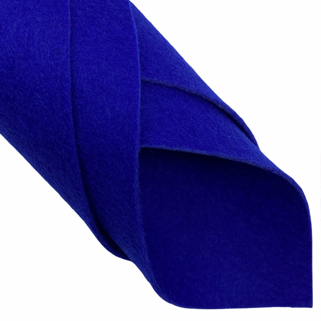 #60 COBALT BLUE - 100% Merino Wool Felt