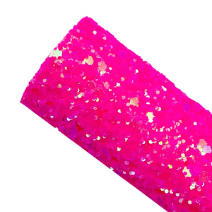 HOT PINK IRIDESCENT SPARKLE - Chunky Glitter