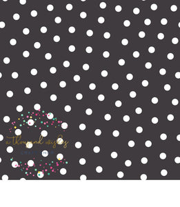 [CATE & RAINN] EASTER BLACK & WHITE DOTS - Bunnies Collection