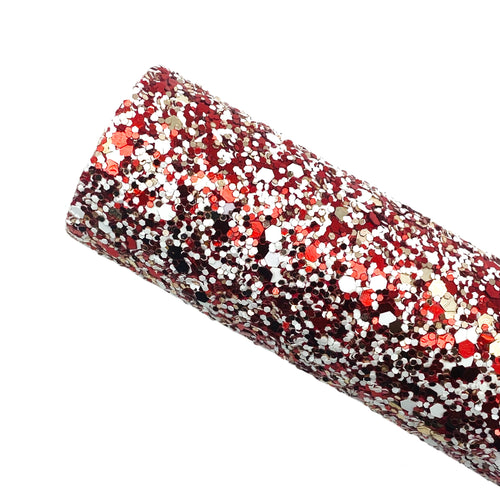 CANDY CANE SURPRISE - Chunky Glitter