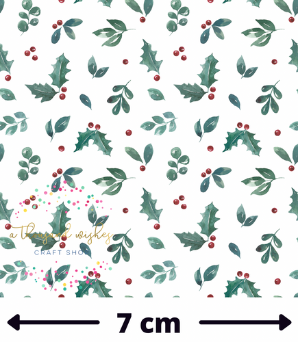 [CATE & RAINN] HOLLY BERRIES MINIMALIST SMALL - Mini Scale