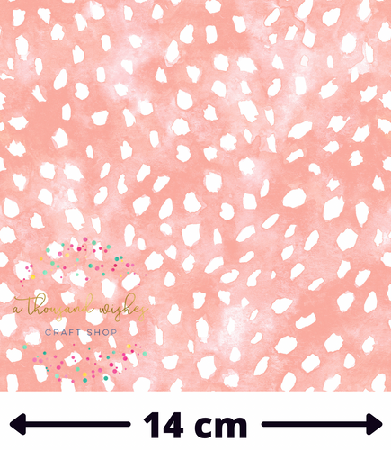 [CATE & RAINN] DEER SPOTS PINK - Regular Scale
