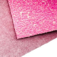PINK VELOUR/PINK SHERBET DIAMOND DUST - Double Sided Fabric