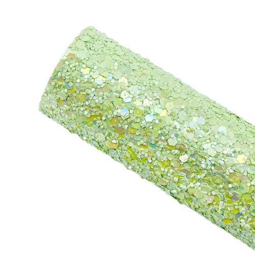 LIGHT GREEN SPARKLE - Chunky Glitter