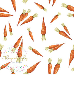 [CATE & RAINN] EASTER BUNNY SCATTERED CARROTS - Bunnies Collection