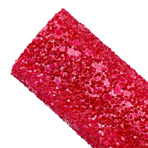 RED PEARLY MATTE - Chunky Glitter