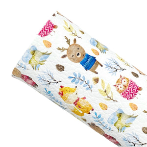 WINTER BUDDIES - Custom Printed Leather