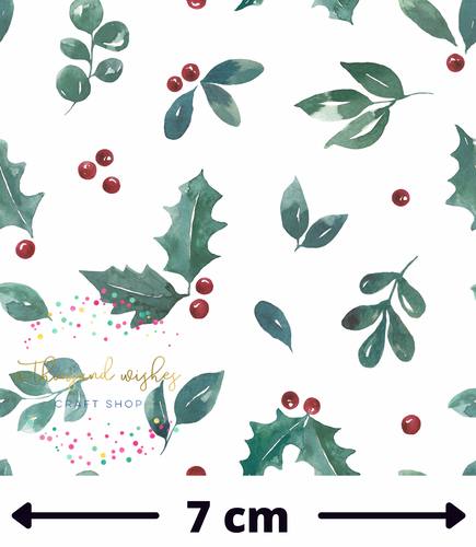 [CATE & RAINN] HOLLY BERRIES MINIMALIST - Mini Scale