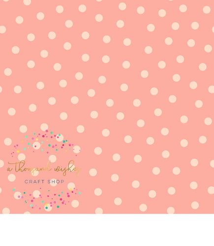 [CATE & RAINN] EASTER PINK & WHITE DOTS - Bunnies Collection