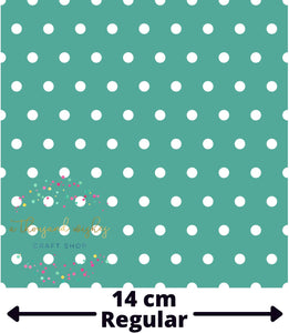 [CATE & RAINN] ST. PATTY SEAFOAM GREEN POLKA DOT - St. Patrick's Day Collection