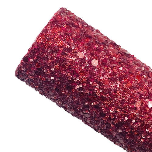 RED DIAMOND DUST - Chunky Glitter